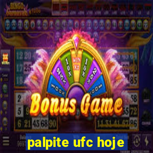 palpite ufc hoje